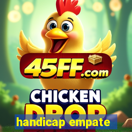 handicap empate - 1